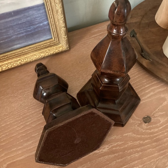 VINTAGE chess Bookends - Picture 4 of 5